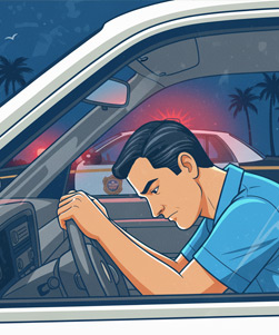 DUI checkpoint requiring SR-22 insurance filing after conviction in Florida